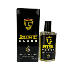 Perfume Fast Black 50ml - VINTAOCOSMETICOS