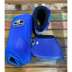 Kit Cloche e Caneleira Boots Horse Azul Royal - Cl... - VIP WESTERN