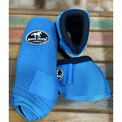 Kit Cloche e Caneleira Boots Horse Azul Turquesa -... - VIP WESTERN