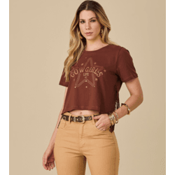 Cropped Cowgirls Life - Moon Horse - 0109340 - VIP WESTERN
