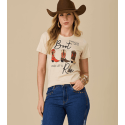 T-shirt Choose Your Boots - Moon Horse - 0109335 - VIP WESTERN