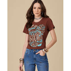 T-shirt Queens - Moon Horse - 0109347 - VIP WESTERN