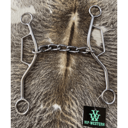 Freio Levantador com bocal de corrente - F345 - VIP WESTERN