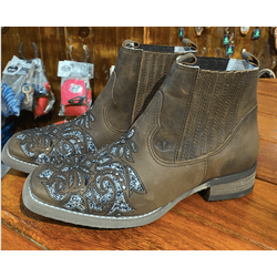 Botina Flower Glitter - 12191 - VIP WESTERN