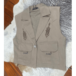 Colete com Bolso - Thankfield - 023631101 - VIP WESTERN
