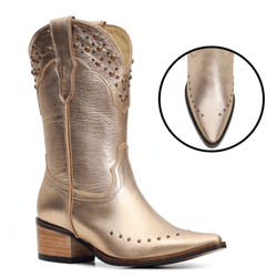 Bota Helerana Gold - 11217gold - VIP WESTERN