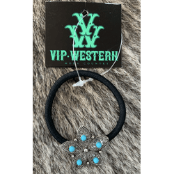 Elastico de Cabelo Flor - g55 - VIP WESTERN