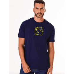 Camiseta Masc Thank Field - Azul Marinho - 3312 - VIP WESTERN