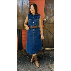 Vestido Boreal Jeans Miss Country - 3265 - VIP WESTERN