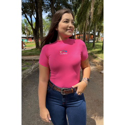 T-shirt Canelada Rosa Thankfield - 7108 - VIP WESTERN