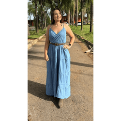 Vestido Jeans Delavê Dock's - 3946delave - VIP WESTERN