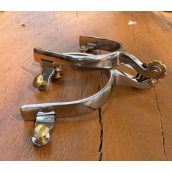 Espora Prateada com Dourado - E1234 - VIP WESTERN