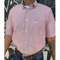 Camisa Manga Curta King Farm - 2129 - VIP WESTERN