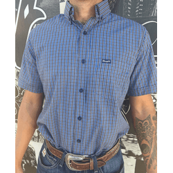 Camisa Manga Curta Wrangler - WSS120 - VIP WESTERN