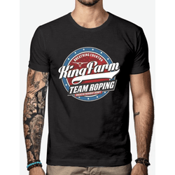 Camiseta King Farm Preta 571 - 571preta - VIP WESTERN