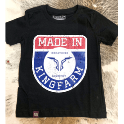  Camiseta Infantil King Farm - kf0101234 - VIP WESTERN