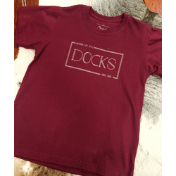 Camiseta Infantil Docks Bordô - 2750 - VIP WESTERN