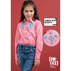 Camisa Infantil Wild - Miss Country - 2065 - VIP WESTERN