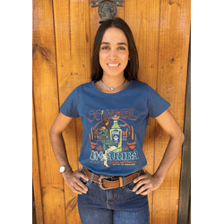 T-shirt Ox Horns - Petróleo - 6446 - VIP WESTERN