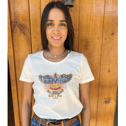T-shit Wild And Free Bird - Dock's - 4297 - VIP WESTERN