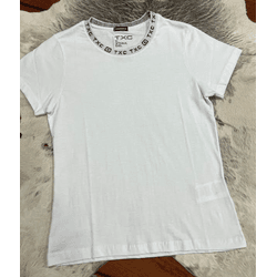 T-shirt Custom TXC Branca - 50409-1 - VIP WESTERN