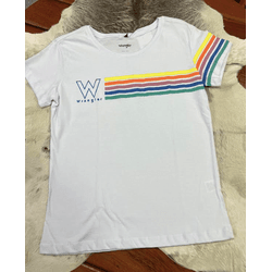 T-shirt Wrangler - wf8923br - VIP WESTERN