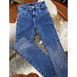 Calça Jeans com Brilho - Docks - 4419 - VIP WESTERN