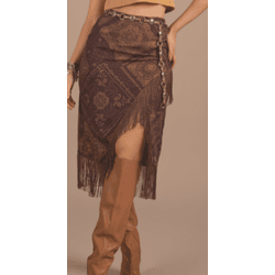 Saia Midi Bandana - Moon Horse - 10398 - VIP WESTERN