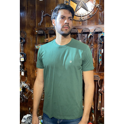 Camiseta Basic OX Verde Militar - 8027 - VIP WESTERN