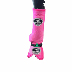 Kit Cloche e Caneleira Fluorescente Pink Boots - 4... - VIP WESTERN