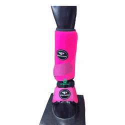 Kit Cloche e Caneleira Speed Pink Neon - 5464566 - VIP WESTERN