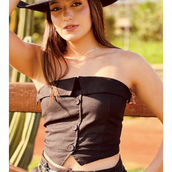 Blusa Colete Thankfield - 023631053 - VIP WESTERN