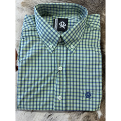 Camisa Manga Curta Ox Horns - 9093 - VIP WESTERN
