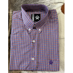 Camisa Manga Curta Ox Horns - 9090 - VIP WESTERN