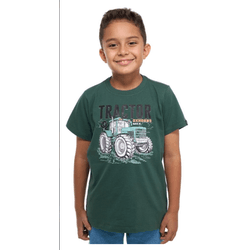 Camiseta Infantil Ox Horns - Verde Militar - 5261 - VIP WESTERN
