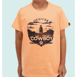 Camiseta Infantil Ox Horns - Laranja - 5264 - VIP WESTERN