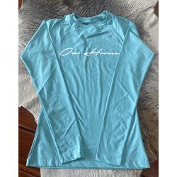 Blusa UV Ox Horns - Verde Piscina - 7522 - VIP WESTERN