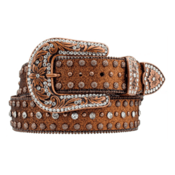 Cinto Glitter Bronze - 3538 - VIP WESTERN