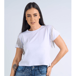 T-shirt Glow Branca - 3095 - VIP WESTERN