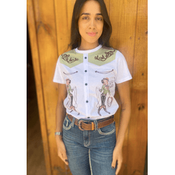 T-shirt Cowgirl - Selff - 2TSH0103 - VIP WESTERN