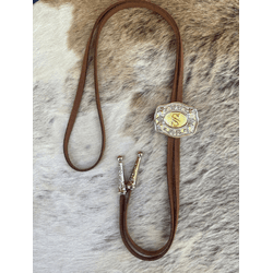 Gravatinha Personalizada Letra S - MS - VIP WESTERN