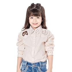 Camisa Kids Ballerina - 0323022 - VIP WESTERN