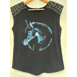 T-shirt Wild Moon Horse - inv199 - VIP WESTERN
