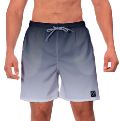 Short Masculino Degrade Preto e Branco Moda Praia ... - W2 STORE