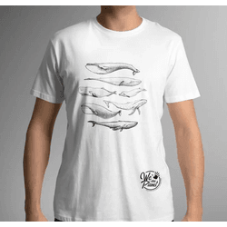 Camiseta Masculina Cetaceos - 88 - We Are Planet 
