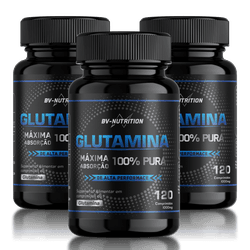 Glutamina Cáps - 3x - KAHSH STORE MARKETPLACE