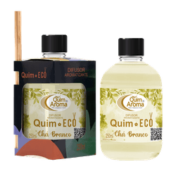 Difusor de Ambiente Quim Eco Chá Branco - 1286 - QUIM - AROMA