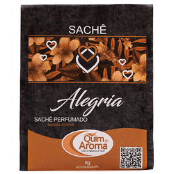 SACHÊ PERFUMADO ALEGRIA - 4 - QUIM - AROMA