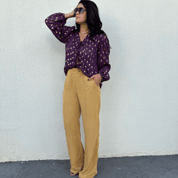 Calça Feminina Linho Classic... - XICA STORE