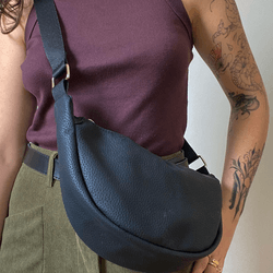 Bolsa Meia Lua Gorgurão – estilo e conforto em uma só peça - YL Bag